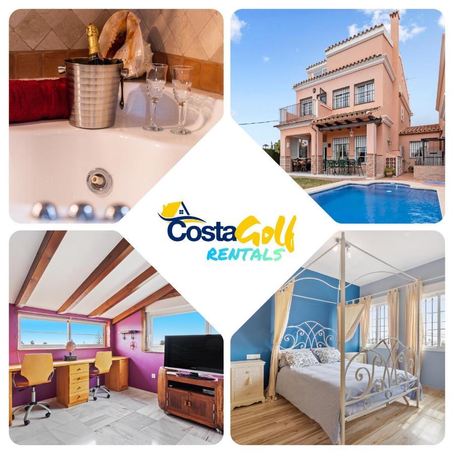 Villa Estilo Mediterranea Con Piscina, Jardin, Bbq Y Jacuzzi - Villa Bel Air Real Estepona Exterior photo
