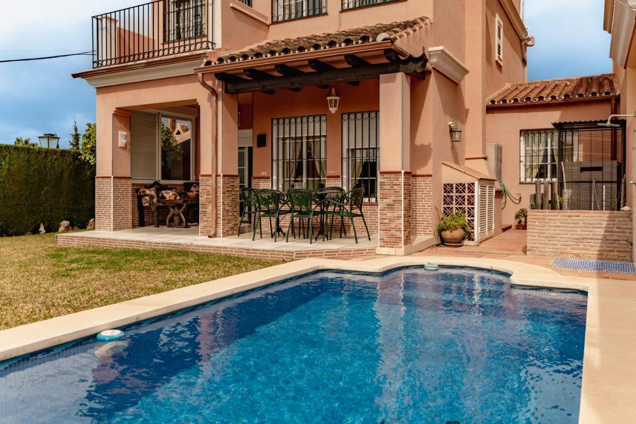 Villa Estilo Mediterranea Con Piscina, Jardin, Bbq Y Jacuzzi - Villa Bel Air Real Estepona Exterior photo